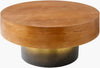 Surya Russula RSU-003 Dark Brown / Metallic-Gold Furniture main image