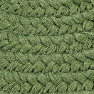 Colonial Mills Reversible Flat-Braid (Rect) Runner RT68 Moss Green Area Rug