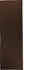 Colonial Mills Reversible Flat-Braid (Rect) Runner RT84 Earth Brown Area Rug