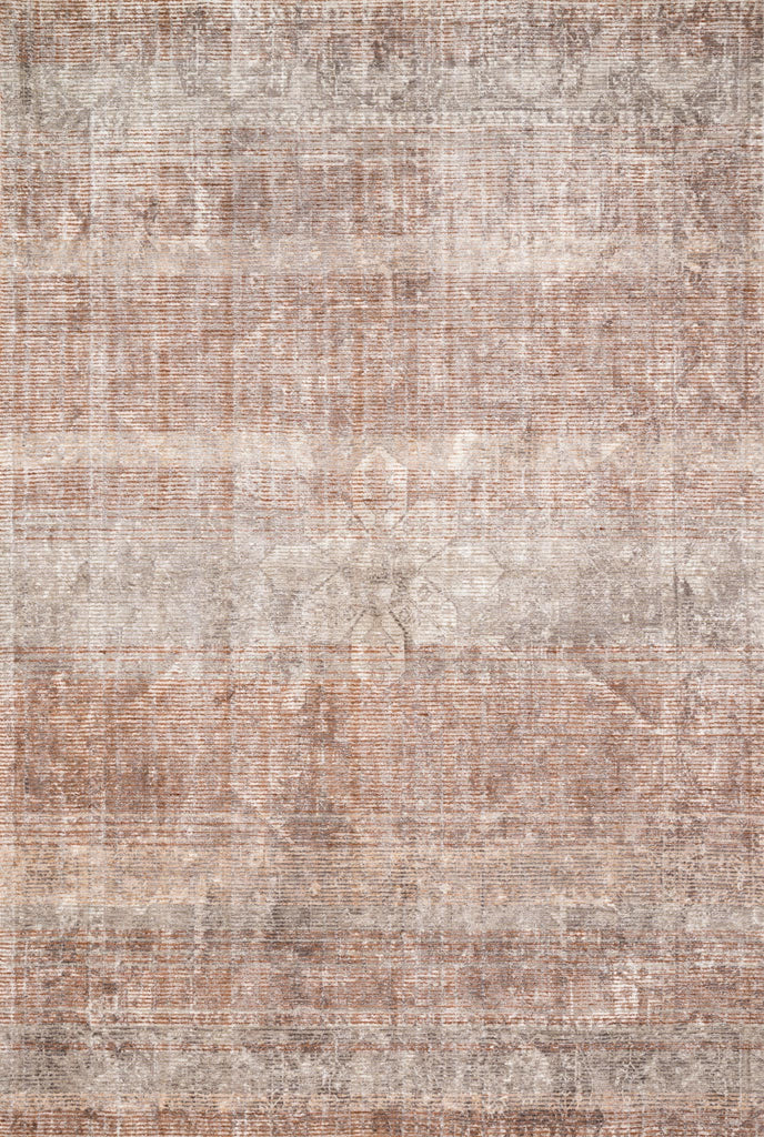 Loloi Rumi RUM-02 Clay/Stone Area Rug main image