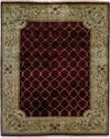 Kalaty Riviera RV-610 Burgundy/Ivory Area Rug