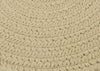 Colonial Mills Reversible Flat-Braid (Oval) Runner RV12 Linen Area Rug