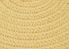 Colonial Mills Reversible Flat-Braid (Oval) Runner RV34 Yellow Area Rug