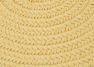 Colonial Mills Reversible Flat-Braid (Oval) Runner RV34 Yellow Area Rug