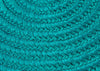 Colonial Mills Reversible Flat-Braid (Oval) Runner RV56 Aqua Area Rug