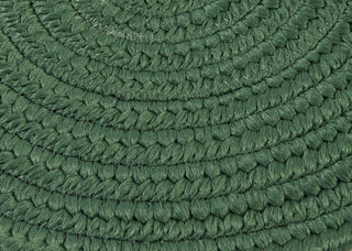 Colonial Mills Reversible Flat-Braid (Oval) Runner RV62 Hunter Green Area Rug