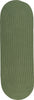 Colonial Mills Reversible Flat-Braid (Oval) Runner RV69 Moss Green Area Rug