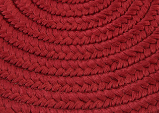 Colonial Mills Reversible Flat-Braid (Oval) Runner RV72 Red Area Rug