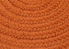 Colonial Mills Reversible Flat-Braid (Oval) Runner RV74 Rust Area Rug