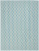 Nourison Reversible Indoor Outdoor RVB01 Aqua Area Rug Main Image