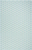 Nourison Reversible Indoor Outdoor RVB01 Aqua Area Rug Main Image