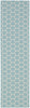 Nourison Reversible Indoor Outdoor RVB01 Aqua Area Rug Main Image