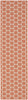 Nourison Reversible Indoor Outdoor RVB01 Coral Area Rug Main Image