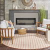 Nourison Reversible Indoor Outdoor RVB01 Coral Area Rug Room Image Feature