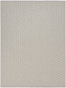 Nourison Reversible Indoor Outdoor RVB01 Grey Area Rug Main Image