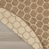Nourison Reversible Indoor Outdoor RVB01 Natural Area Rug Corner Image