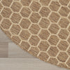 Nourison Reversible Indoor Outdoor RVB01 Natural Area Rug Detail Image