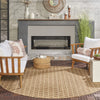 Nourison Reversible Indoor Outdoor RVB01 Natural Area Rug Room Image Feature