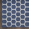 Nourison Reversible Indoor Outdoor RVB01 Navy Area Rug Detail Image