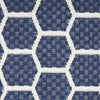 Nourison Reversible Indoor Outdoor RVB01 Navy Area Rug Swatch Image