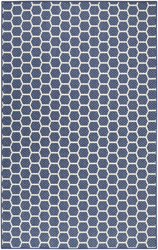 Nourison Reversible Indoor Outdoor RVB01 Navy Area Rug Main Image
