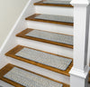 Colonial Mills Monterey Wool Tweed Stair Treads RY19 Gray