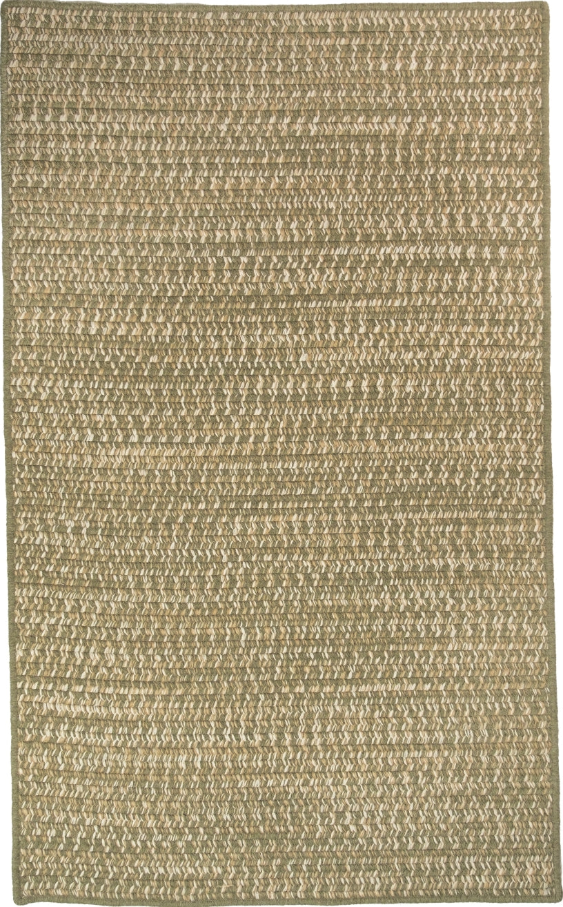 Colonial Mills Monterey Wool Tweed Natural RY29 Green Area Rug