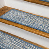 Colonial Mills Monterey Wool Tweed Natural RY59 Blue Area Rug