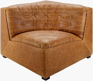 Surya Oryan RYAN-001 Brown / Black Furniture Angle