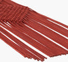 Surya Azra RZA-1003 Burgandy Wall Art Detail