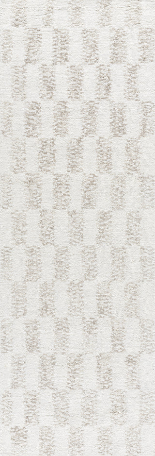 Livabliss Rize RZE-2300 Light Silver Area Rug Runner