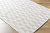 Livabliss Rize RZE-2300 Light Silver Area Rug Corner Shot