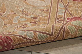 Nourison Nourmak S144 Gold Area Rug Corner Image