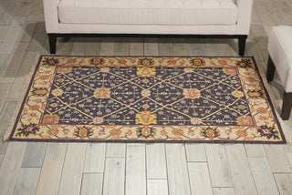 Nourison Nourmak S145 Indigo Area Rug Corner Image