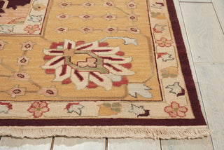 Nourison Nourmak S169 Burgundy Area Rug by Home Detail Image