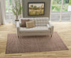Bashian Contempo S176-ALM211 Cinnamon Area Rug Lifestyle Image Feature