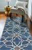 Bashian Chelsea S185-ST261 Azure Area Rug