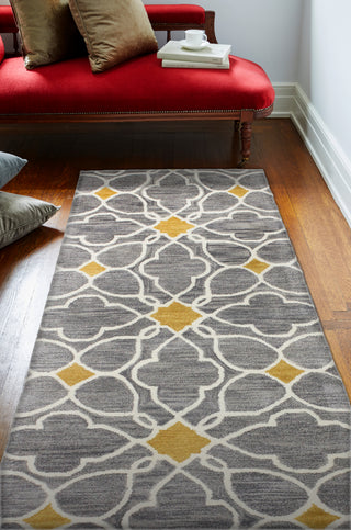 Bashian Chelsea S185-ST261 Grey Area Rug