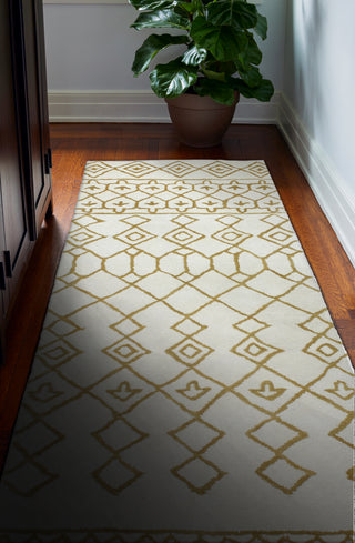 Bashian Chelsea S185-ST258 Ivory/Gold Area Rug