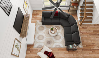 Bashian Chelsea Moroccan S185-ST103 Beige Area Rug Lifestyle Image Feature