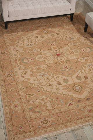 Nourison Nourmak S189 Beige Area Rug Corner Image