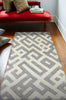 Bashian Norwalk S217-VW205 White/Taupe Area Rug