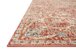 Loloi Saban SAB-02 Rust/Beige Area Rug Corner Image