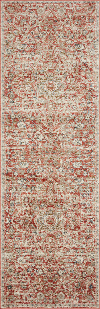 Loloi II Saban SAB-02 Rust/Beige Area Rug Main Image