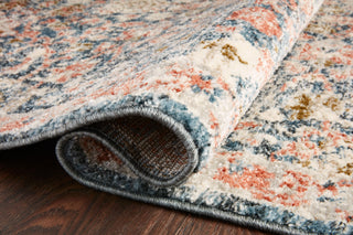 Loloi Saban SAB-03 Navy/Rust Area Rug Pile Image