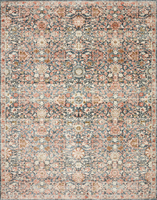 Loloi Saban SAB-03 Navy/Rust Area Rug main image