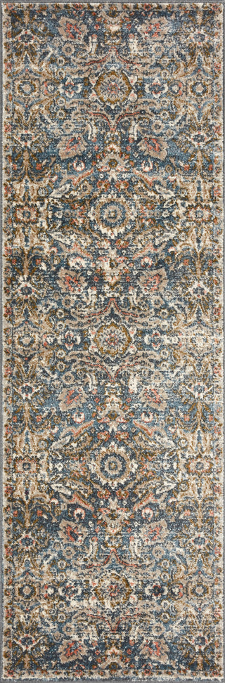 Loloi Saban SAB-04 Blue/Sand Area Rug Runner Image