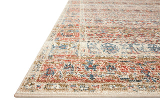 Loloi Saban SAB-05 Sand/Rust Area Rug Corner Image