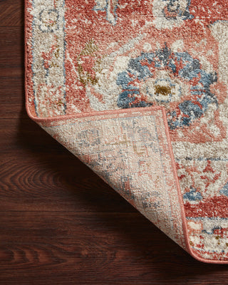 Loloi II Saban SAB-08 Rust/Multi Area Rug Backing Image