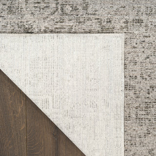 Nourison Pure Shades SAD01 Grey Area Rug by DKNY Corner Image
